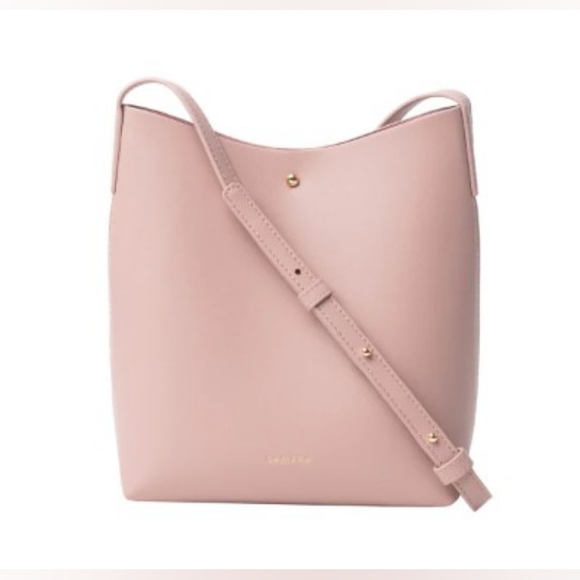 Anthropologie Handbags - Samara Vegan Leather Shoulder Crossbody  Bag Peony NWOT